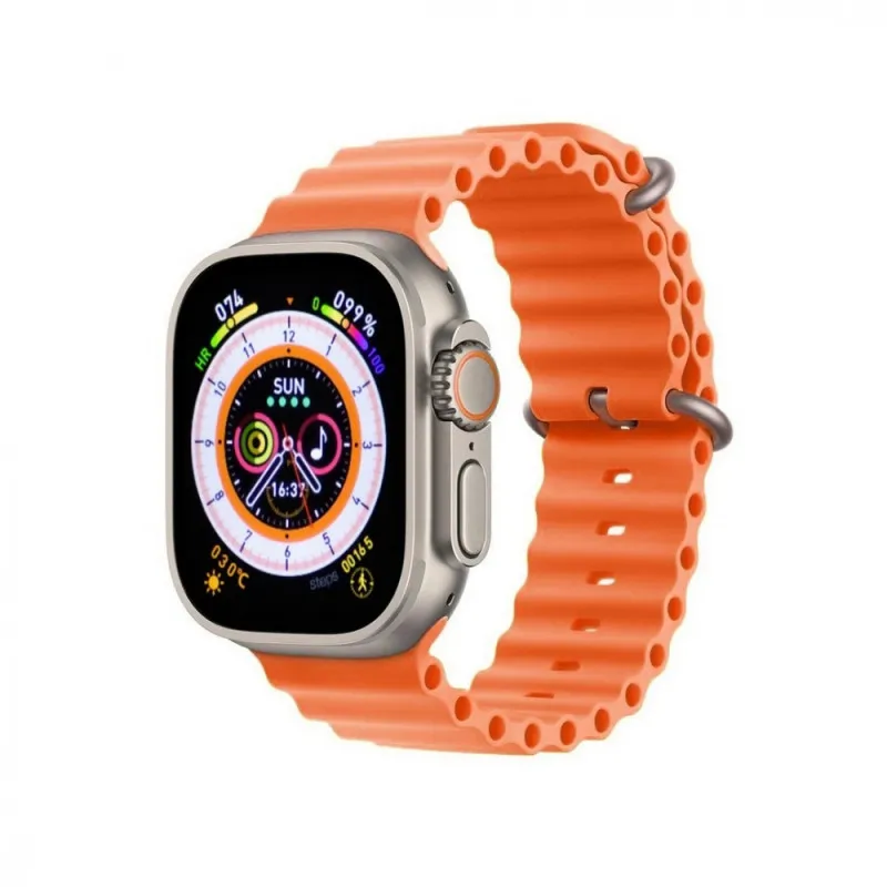DX88 ULTRA Smartwatch Navy | Bluetooth Calls + Fitness Trackingالساعة الذكية DX88 ULTRA كحلي | شاشة عالية الدقة + مكالمات بلوتوث