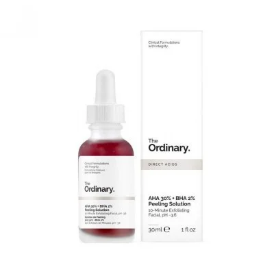 The Ordinary AHA 30% + BHA 2% Peeling Solution 30ml bottleسيروم ذا اورديناري للتقشير 30 مل