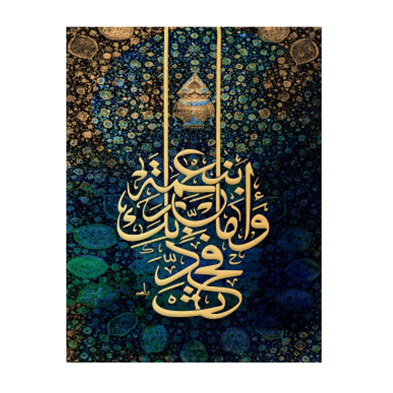 Luxury canvas print with elegant wooden frame – high-quality wall artلوحة كانفس فاخرة مع إطار خشبي أنيق – طباعة جدارية بجودة عالية