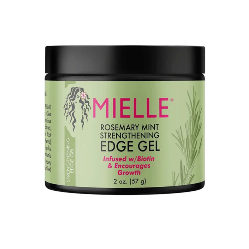 Mielle – Rosemary Mint Strengthening Edge Gel 57gميلي – جل تقوية أطراف الشعر بإكليل الجبل والنعناع 57 جم