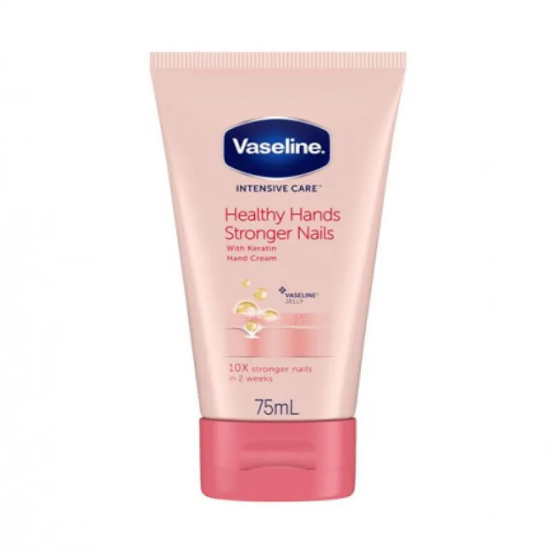 Vaseline Intensive Care Hand & Nail Cream 75ml | Deep Moisturizing & Repairفازلين كريم العناية المكثفة باليدين والأظافر 75 مل