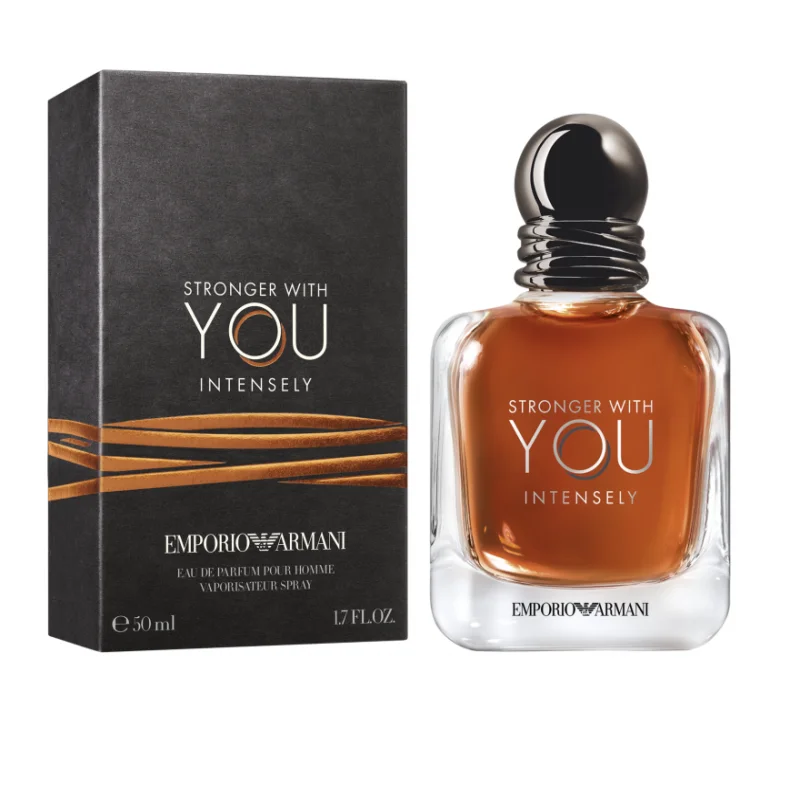 Giorgio Armani Stronger With You Intensely for Men 50ml | Eau de Parfumعطر جورجيو أرماني سترونجر ويذ يو انتنس رجالي 50مل | Emporio Armani