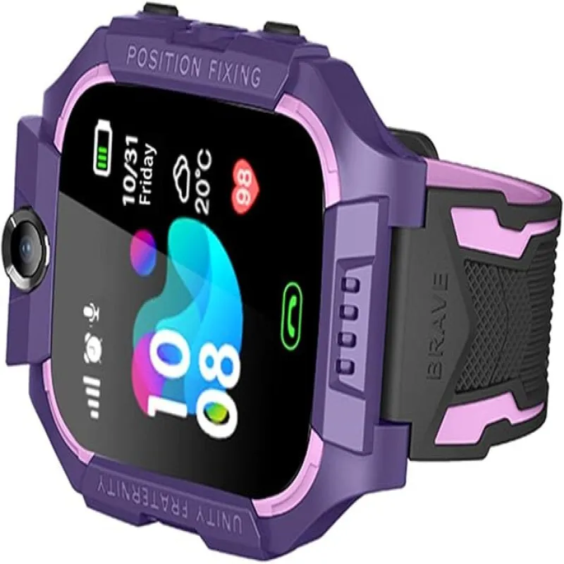DLC Kids Smart Watch | Calls, GPS & Waterproof Designساعة دي ال سي الذكية للأطفال | مكالمات، GPS، مقاومة للماء