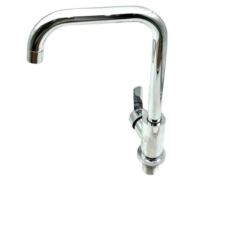 Chrome Carlmann German wall faucet with modern design for kitchen and bathroomخلاط حائط كروم من كارلمان الألماني بتصميم عصري للمطبخ والحمام